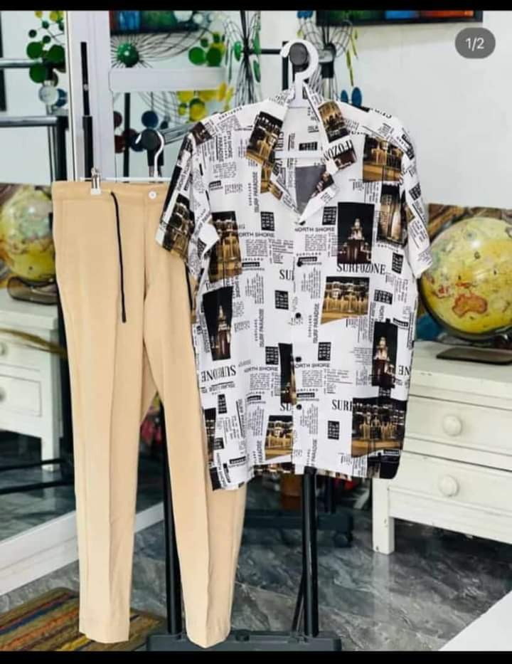 isaacsam202's tweet photo. Look good on this
God's plan outfit got u cover
#vintageshirt #Ankarafabric #senatorwearformen #danshiki #shirtforsell #bespokeservice #materials #trouserpant. https://t.co/QOvpb0Zv0u