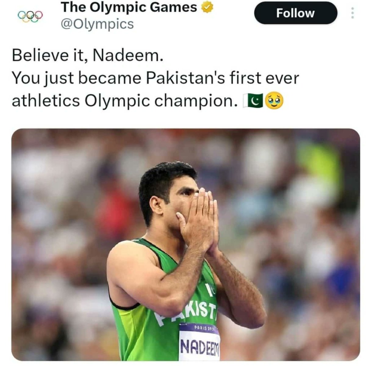 And I remember when Amir Khan said ' Silver jeeti to log ek na ek din tmhn Bhool Jaen ge Gold jeeti to Misal bn jae gi "! 

And you did it ✨