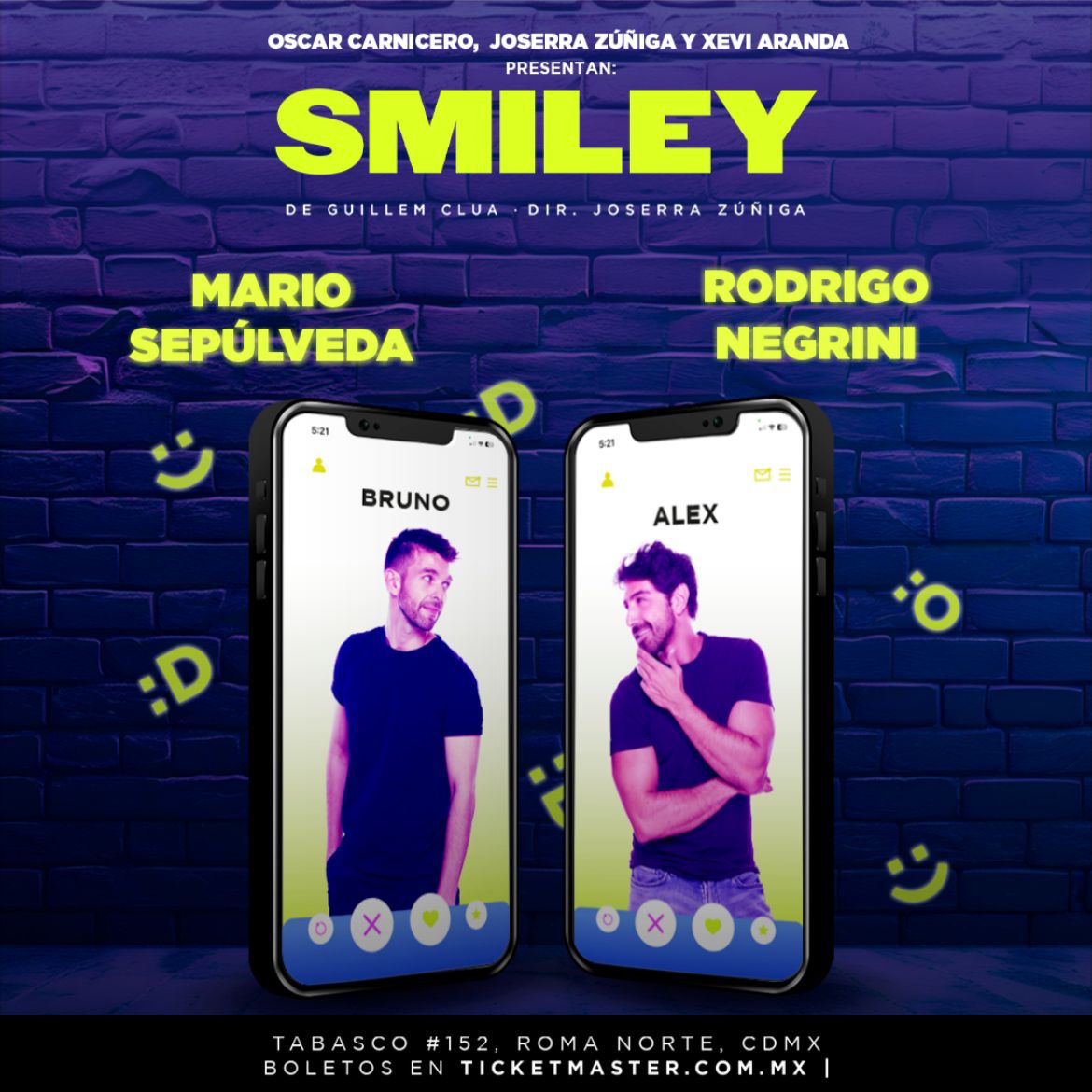 Tenemos pases dobles para que se vayan HOY a La Teatreria a ver #Smiley 8:30pm.

Únicamente:

🌟Like y RT a esta publicación 
🌟Nombre completo 
🌟Captura de Pantalla de que nos sigues en nuestro canal de Youtube 👇🏽

youtube.com/@venalteatromx…

Ganadores elegidos al azar 🎉