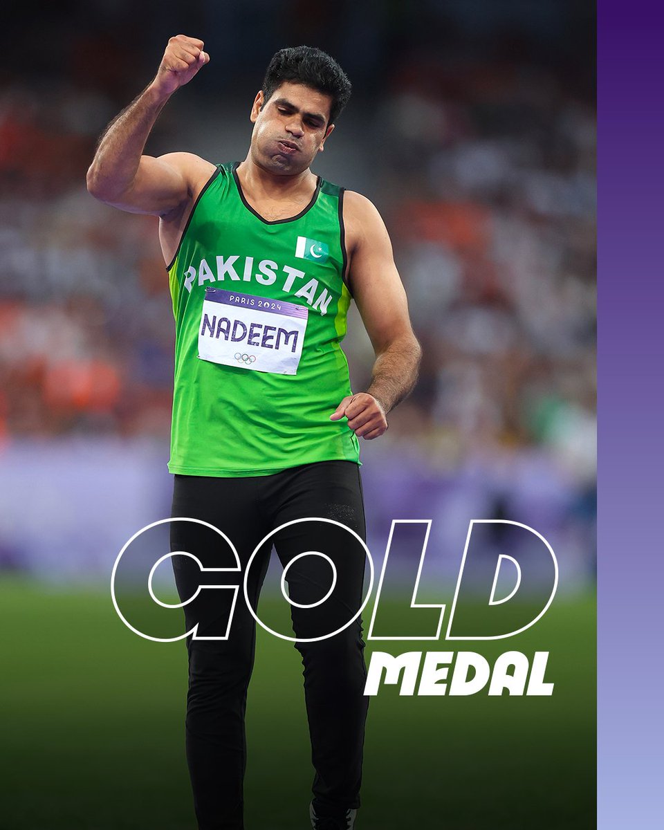 Paris2024's tweet photo. An Olympic record and a gold medal, what else could you ask ?
What a great performance for a first title! 🥇
-
Un record Olympique et une médaille d'or, que demander de plus ?
Quelle belle prestation pour un premier sacre ! 🥇 #Paris2024 https://t.co/2VhQ2GIhuT