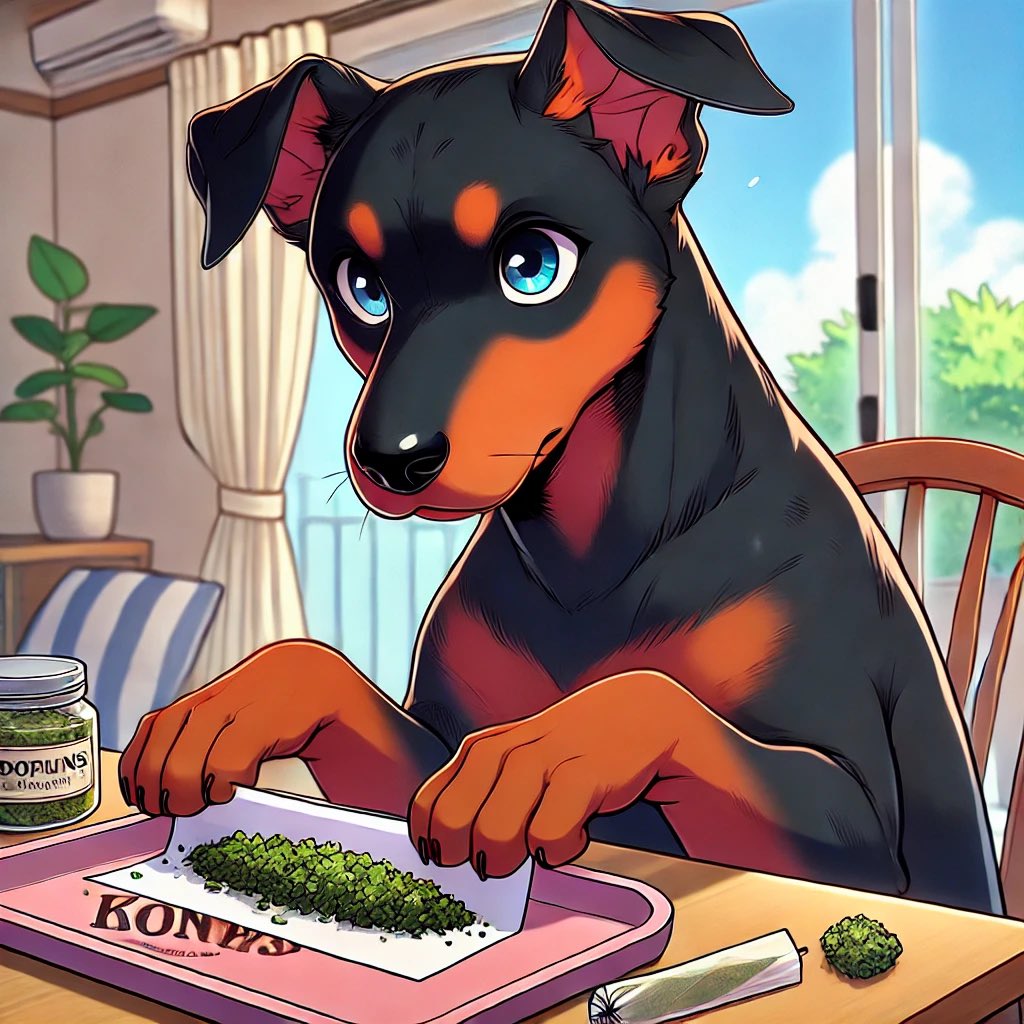 budznberries's tweet photo. 😂😂
#stonerdog #doberman https://t.co/c4npvQUVVa