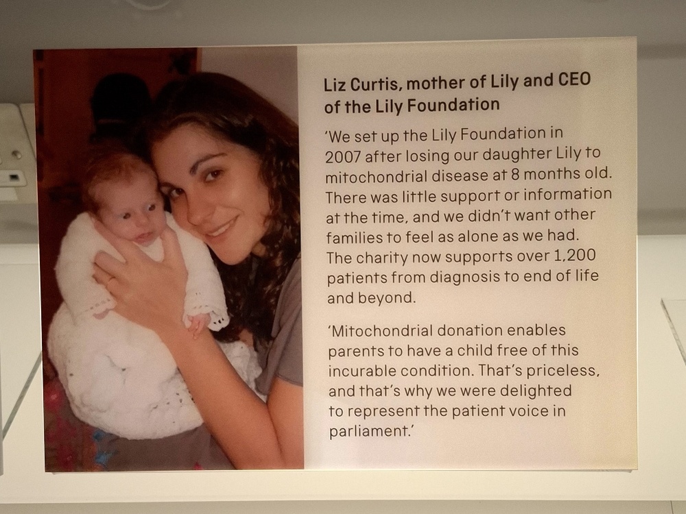 4Lilyfoundation's tweet photo. We are honoured to have our role in mitochondrial donation acknowledged @sciencemuseum in London. Learn more: https://t.co/w5SUPCssVN
#lilyfoundation #science #sciencemuseum #London #mito #mitochondrialdisease #mitodonation #IVF #charity #mitoonthemap https://t.co/py3VtNaiHO