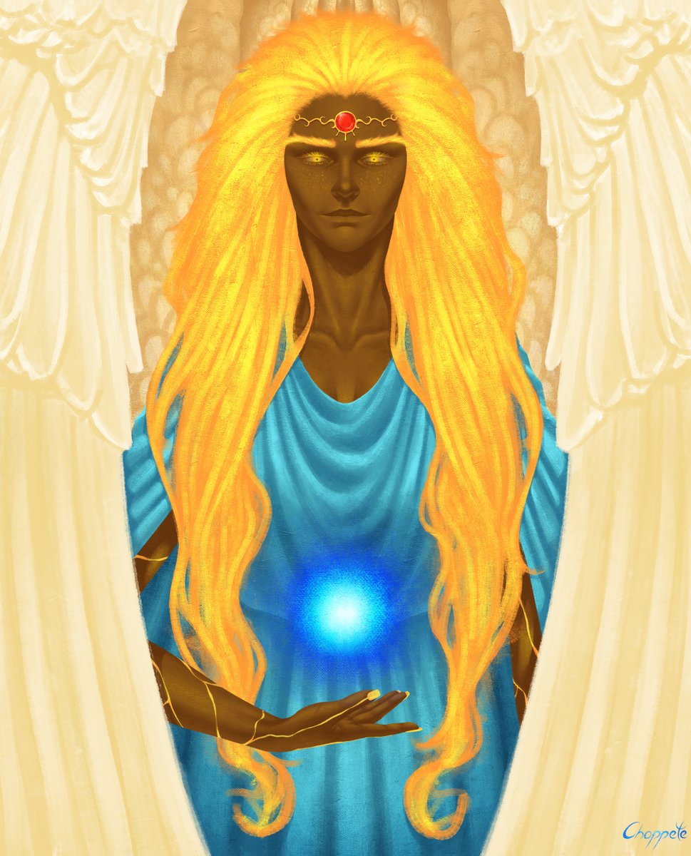 Choppete_'s tweet photo. Sarenrae, The Everlight
Based on @CriticalRole's Exandria
Portrayed by Ashley Johnson
#Criticalrole #criticalrolefanart #downfall #fanart #sarenrae #everlight #god #redemption #DnD https://t.co/X4VFgYBAWQ