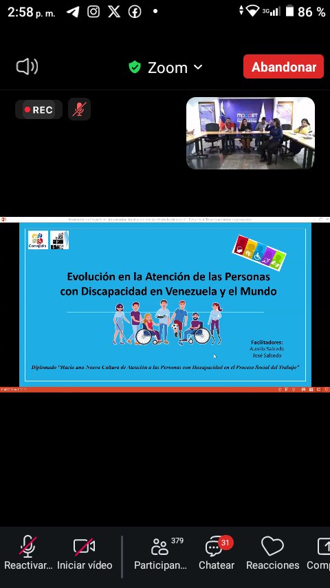 <a href="/BrigadasCHCH/">Brigadas comunicacionales Hugo Chávez</a> <a href="/ApureInfocentro/">Infocentro Apure</a> se capacita en el diplomado de la nueva época de la atención a las
Personas con discapacidad, porque en infocentro la ciencia es accesible
