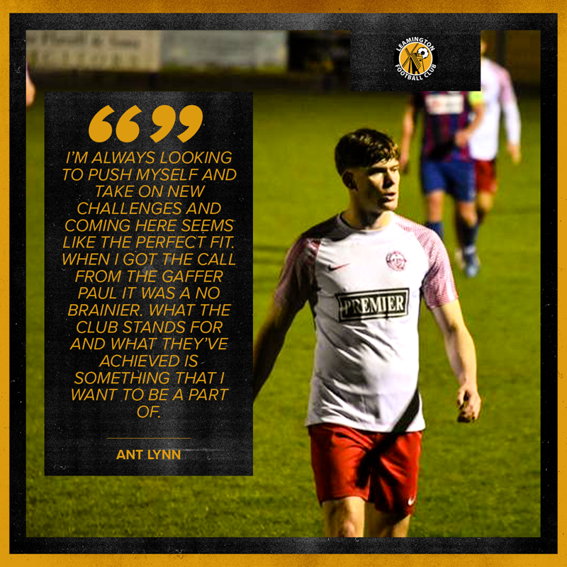 LeamingtonFC's tweet photo. 🗣 First words on making the move from Leicestershire ➡️ Warwickshire...

Give our number 19 a follow 👉🏼 @antlynn09

#BackingTheBrakes | #BrakesTogether