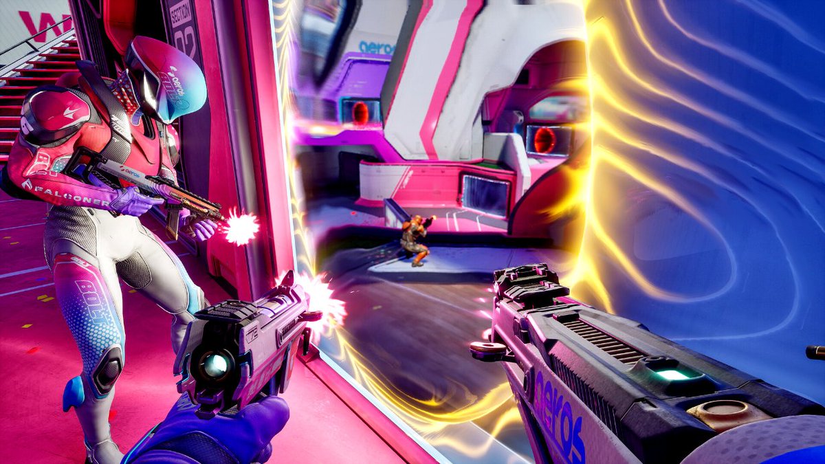 ThePMDesk's tweet photo. Splitgate 2’s factions give you more ways to play the multiplayer FPS

1047 Games delivers a Splitgate 2 gameplay reveal for the new multiplayer FPS, explaining the faction system offers different ways to play.

We’d known it was coming for a while, but the announcement of Splitgate 2 made me a very happy man. I’m not actually sure I would have played its predecessor had developer 1047 Games not put it out as a free Steam game, yet it quickly became one of my favorite multiplayer games in years. Described loosely as “Halo with Portals,” it offers a faster-paced arena shooter than the likes of Apex Legends and more satisfying one-on-one gameplay than games such as Call of Duty or The Finals. Now, we’ve got our first proper look at Splitgate 2 gameplay.

Splitgate 2(@Splitgate) focuses on 4-on-4 battles, and of course brings back the signature portal system that made the first game stand out from the pack amid a deluge of great free Steam games. 1047 Games was also quick to note that despite the new faction system being a core feature, it doesn’t consider Splitgate 2 to be a hero shooter – we aren’t dealing with specific characters here, you see, but rather broader gameplay styles.

The factions can be considered more like classes, much as we’ve seen recently in the likes of The Finals. Aeros players, for example, are fast and agile, specializing in high-APM play and smart on-the-fly portal usage to catch enemies off guard. It’s ideal for players who like to rush down their opponents, flank, and generally stay on the move, with quick reloads and improved sprinting letting you fly about with ease.

Meridian players are more support-driven, though still very capable of taking names for themselves. With healing auras, scans that can show enemies through walls, the ability to track enemy health levels, and even a time bubble that speeds you and your allies up while slowing any enemy that walls inside, they can be an essential addition to your team if used correctly.

Rounding out the faction list for now is Sabrask. These players are expert defenders and fraggers – if you’re someone who isn’t into using portals, they’ll likely be a good pick. While they don’t have the same mobility as their counterparts, they get access to the likes of a placeable ‘smart wall’ that will block incoming enemy damage from either side, and sticky grenades to help lock down and clear out a zone.

Renowned Call of Duty pro player Seth ‘Scump’ Abner(@scump), one of the most successful competitive FPS players to date, is among those featured in the gameplay demonstration. “This is just such a fresh outlook on a good, fun arena shooter,” he says. “It builds on what Splitgate one was.”

Splitgate 2(@Splitgate) is set to launch in 2025 on Steam as a free game. You can head over to its page on the Valve storefront if you want to wishlist it now and stay up to date with its development. I’ll certainly be seeing you on the battlefield.

#splitgatepartner #Splitgate2 

Credit: PCGN