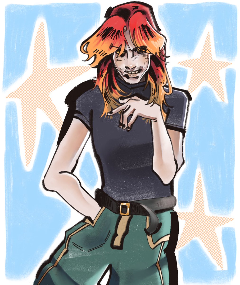 completed comm for <a href="/TomsterBigFart/">Finn/tucker | 🥕🎸</a> !!!!