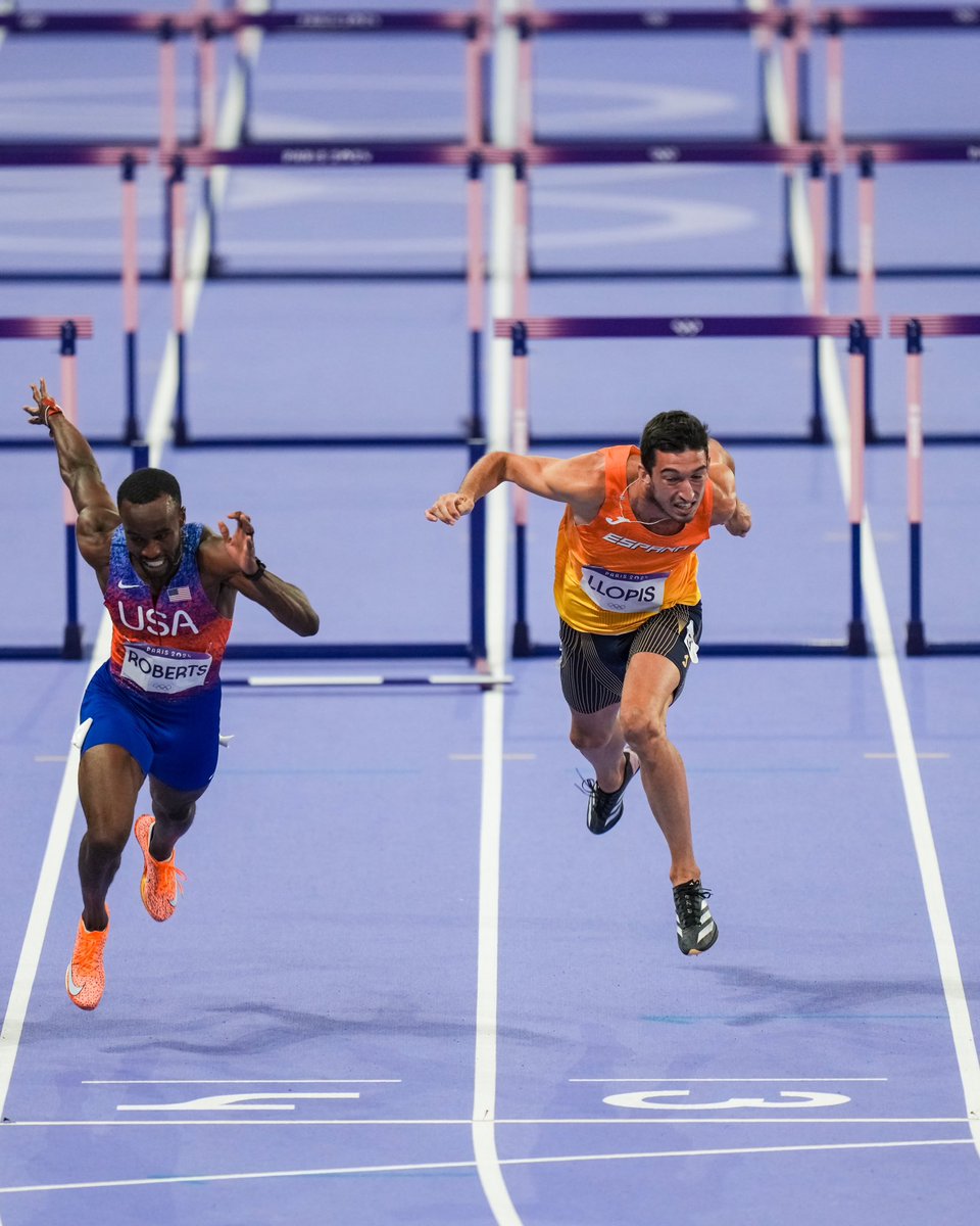 😱 ¡CUARTO QUIQUE LLOPIS EN LA FINAL OLÍMPICA!

● Oro para Holloway con 12.99, el título que le faltaba.
● La plata y el bronce, en la marca de Llopis: 13.09.
● El valenciano, 13.20.
● Lo dijimos, bajar de 13.10 y eras medalla.
● El tiempo más caro para ser bronce de la