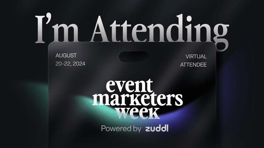 I’m attending Event Marketers Week! #eventmarketersweek is the only virtual gathering for top B2B event and experiential marketers, focused on their growth, wellness and overall betterment. Register ➡️eventmarketersweek.com