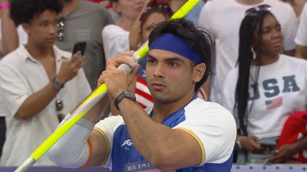 the_mix_hub's tweet photo. Neeraj Chopra adds another chapter to his legacy with a silver in javelin at Paris 2024! 🇮🇳 A true champion who never stops making India proud. #NeerajChopra #Paris2024 #SilverForIndia https://t.co/UDlSA3NgkR