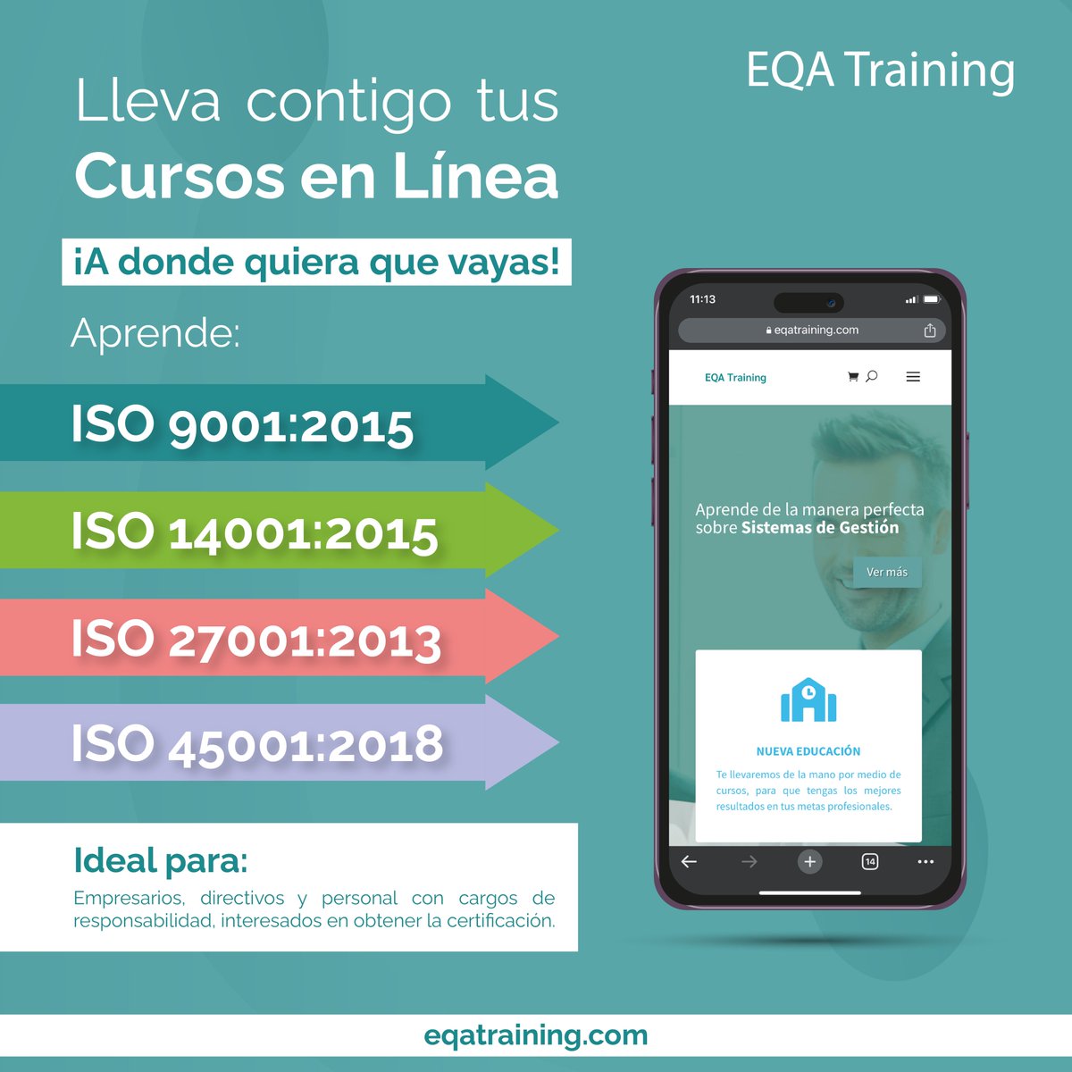 Contamos con cursos en línea sobre los Sistemas de Gestión más ...