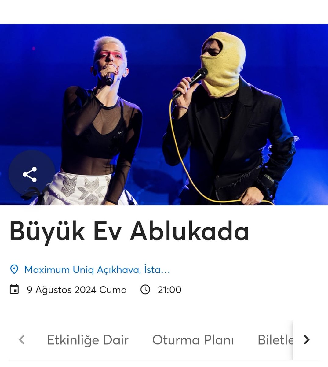 ÜCRETSİZ BİLET İSTEYENLER DM YE BUYRUN