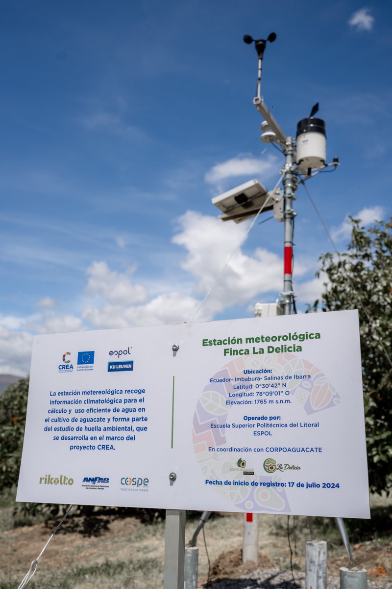 🇪🇺🤝🇪🇨 La #UE🇪🇺 y @Rikolto impulsan la sostenibilidad con un estudio de huella ambiental del aguacate🥑 en #Ecuador 🇪🇨
en #Ibarra 🌿. ¡Fincas piloto con CORPOAGUACATE y <a href="/espol/">ESPOL</a> trabajando juntas por un futuro verde! #actUEmos #GlobalGateway