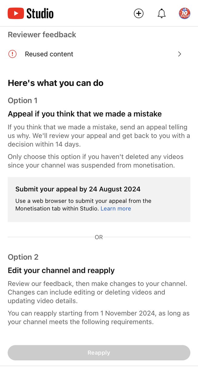 StereotypeOffi1's tweet photo. @TeamYouTube https://t.co/nB3fyQdB3U