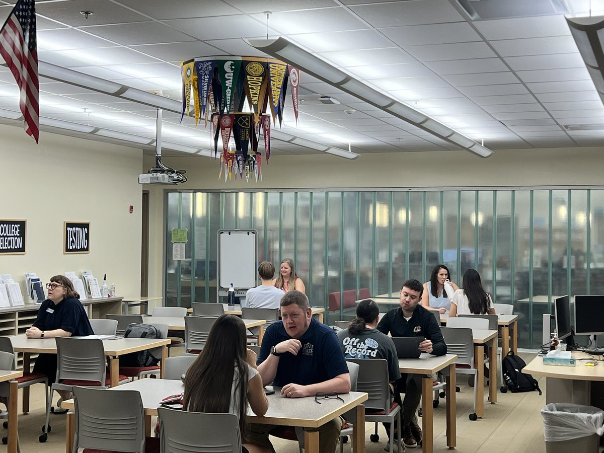 Thank you to the amazing admission representatives that spent time with us today to review 60+ seniors’ college essays! We appreciate your partnership, expertise, and insights!! <a href="/NCHSPARC/">NCHS Postsecondary Advising & Resource Center</a> #Elevate203