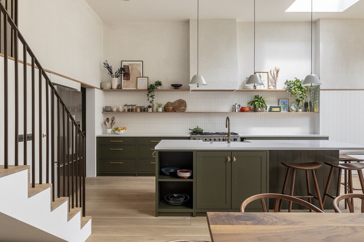 theinterieur's tweet photo. A five-storey Edwardian house in Highgate by Emil Eve Architects. https://t.co/tM2YcsqaW2