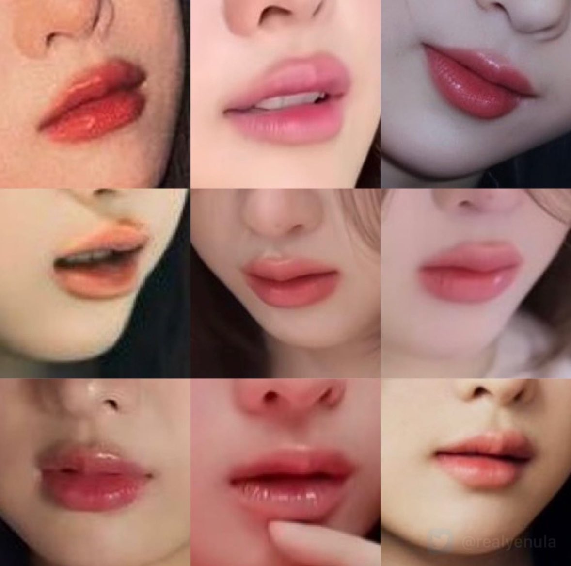 Mudando de assunto… Os lábios da Yoko são tão beijáveis né? Devem ser tão macios.