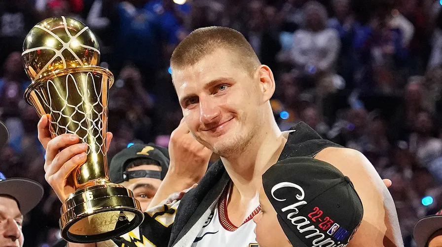 DailyBroncos's tweet photo. Nikola Jokic almost beat 12 NBA All Stars with a team of accountants. He is the undisputed best basketball player of all time https://t.co/66mSwMOJro