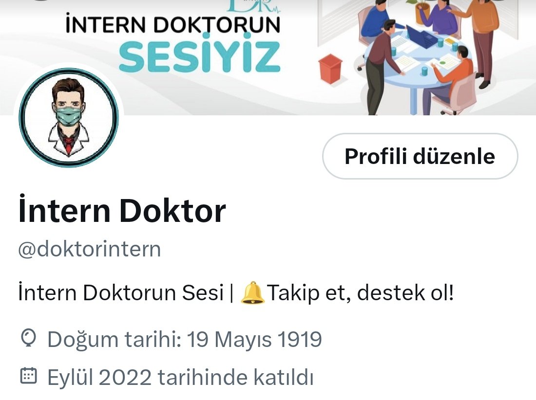 İntern Hekim İletişim Platformu tweet media