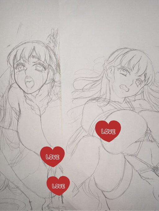 夏コミ用色紙着手しています。
今回は時間無いので二枚くらい描けたら御の字ですね😅💦
完成したら順次あげていきます。 