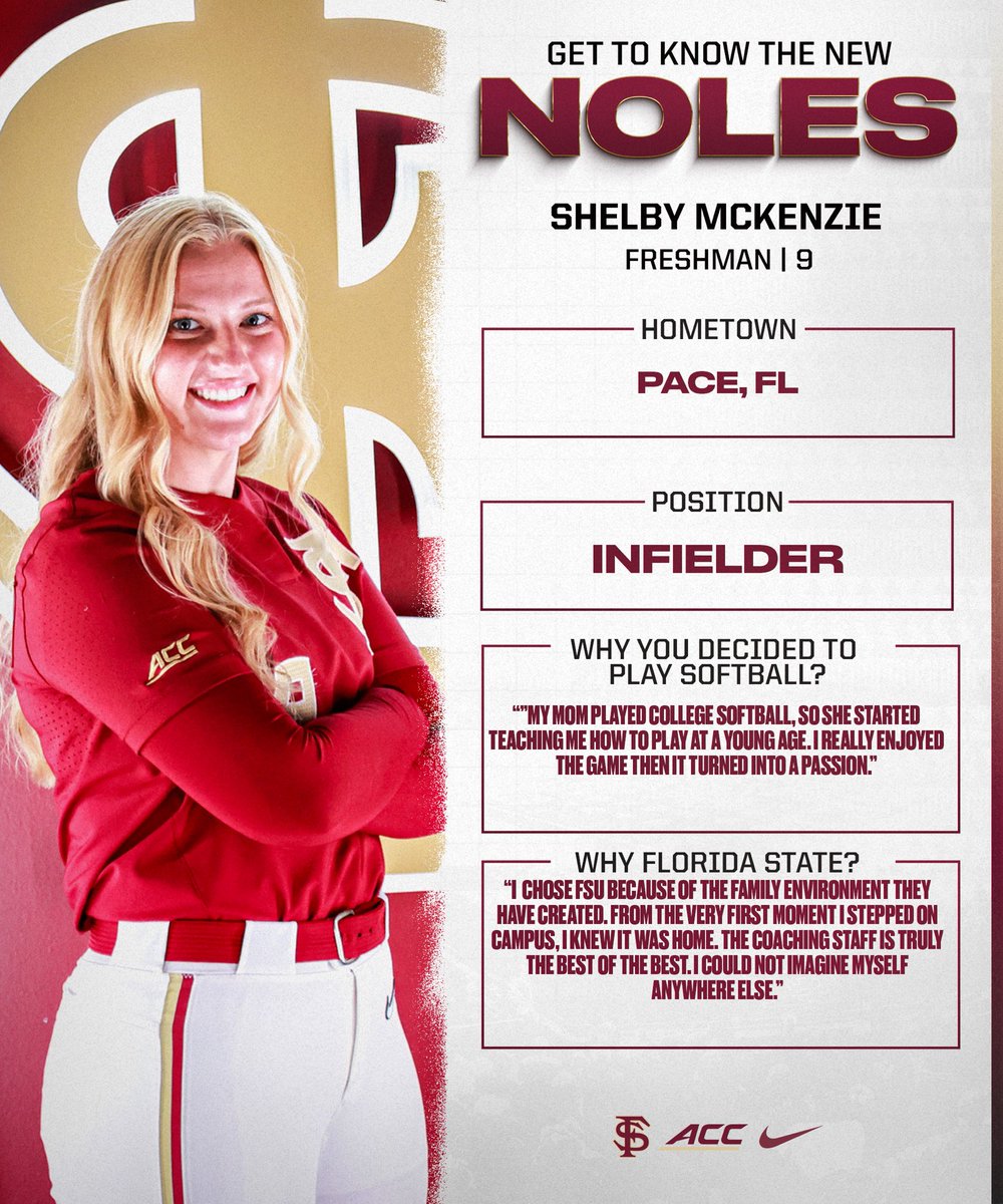 Homegrown🏠

Let’s meet Pace, Fla., native Shelby McKenzie🍢