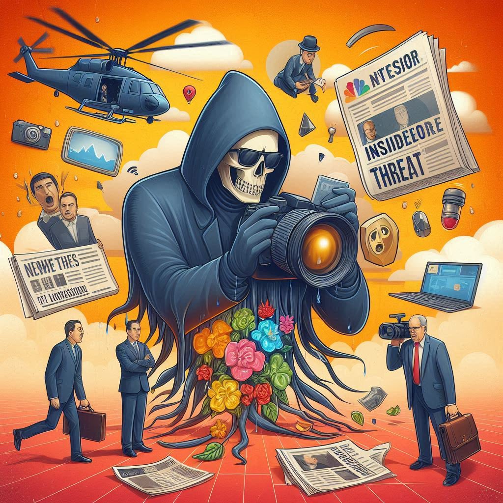 RaitiMiddleEast's tweet image. Internal Threats

Internal threats pose a significant risk to the security of media organizations. Employees or collaborators could be sources of information leaks or internal attacks.
#InternalThreats #InstitutionalSecurity #Media