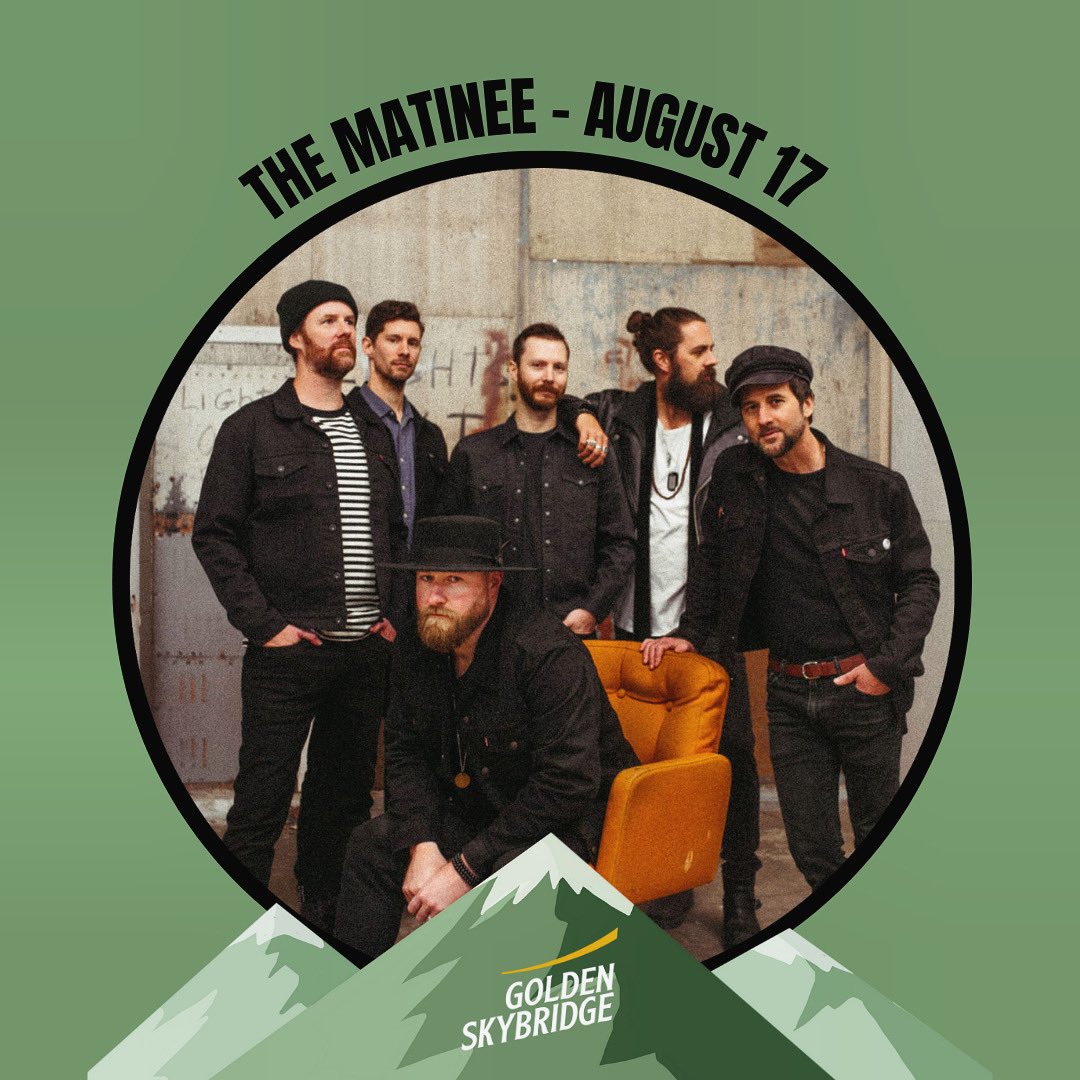 Hey Golden! We wanna reach for the skies with you atop the @goldenskybridge on Aug 17th with the kool kats from @thewildromantics - Come get high with us!