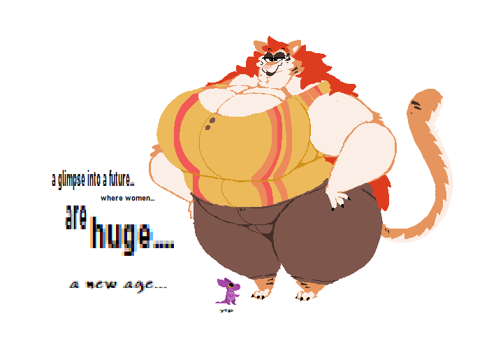 Doublecatte's tweet photo. comm for @AlfotAquatic 

they wanted me to design a giant tiger woman for them.. it's a new age https://t.co/7DvV3fmbcq