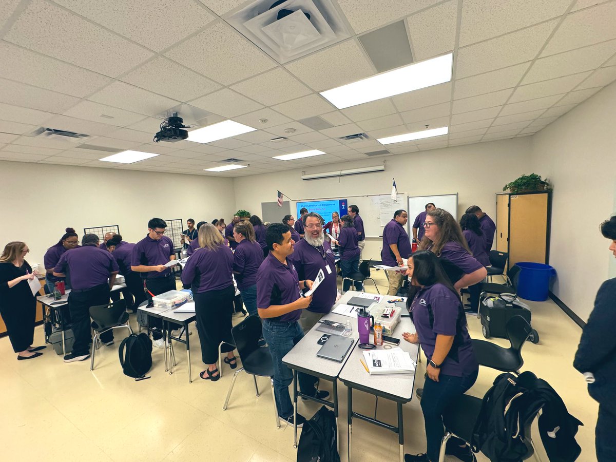 We had a fantastic afternoon at <a href="/CardwellPrep/">Cardwell Career Prep</a>, focusing on strategies to empower our students to write✍️ across all content areas! Writing isn't just for English class—it's a powerful tool for critical thinking and expression in every content. #IgniteIrvingISD #WritingCulture