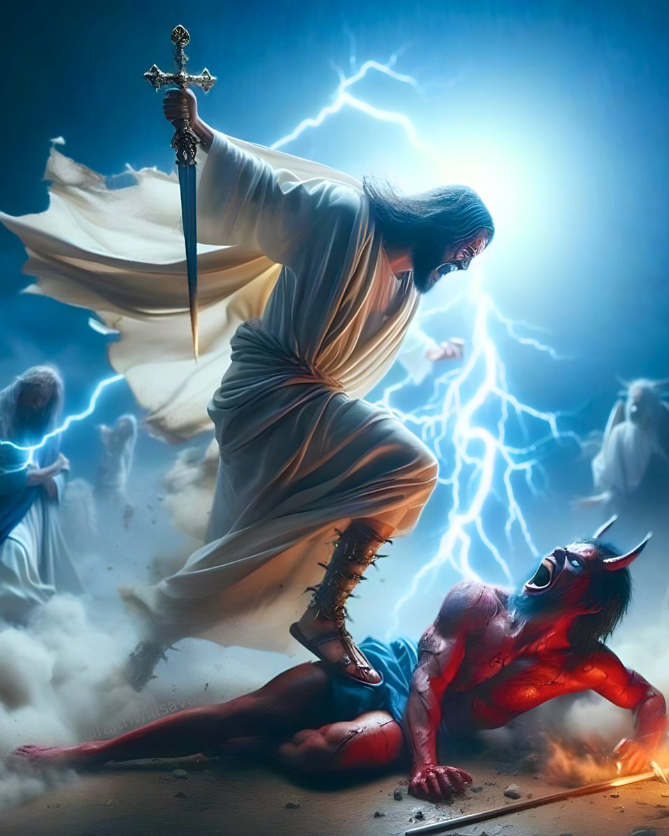 faithwillsaveu's tweet photo. Are you glad Jesus crushed Satan?
A. Yes
B. No https://t.co/uSqKjKz9A6