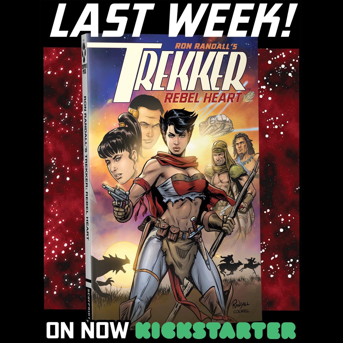 Last week on the trail. Over 770 backers and unlocking multiple stretch goals: trekkerkickstarter.com 

RTs appreciated!