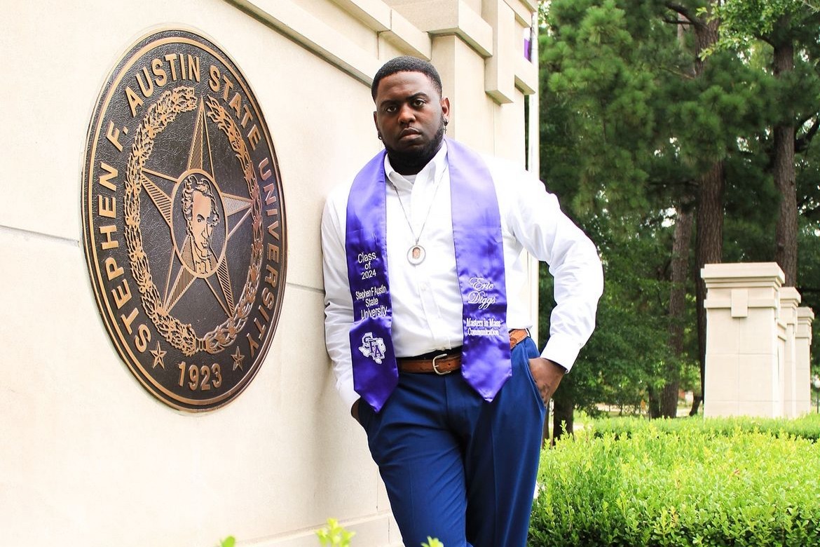 SFASU's tweet photo. We see you, #SFA24 August graduates! ππ
You've worked hard and achieved so much. We're extremely proud of you and excited for your future! #AxeEm #SFAAlumni #Graduation2024 https://t.co/vEEpPzwyHw