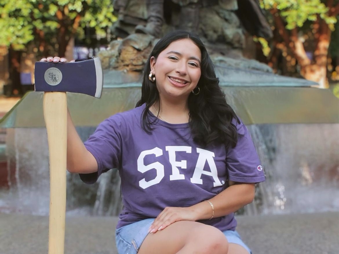 SFASU's tweet photo. We see you, #SFA24 August graduates! ππ
You've worked hard and achieved so much. We're extremely proud of you and excited for your future! #AxeEm #SFAAlumni #Graduation2024 https://t.co/vEEpPzwyHw