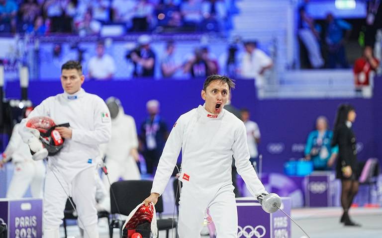 SOLTOLUCA's tweet photo. Más representantes del #Edomex en los #JuegosOlímpicos. #QueOrgullo 🇲🇽👏🏼

Se trata de los pentatletas Emiliano Hernández Uscanga y Carmen Mayan Oliver Lara que hicieron su debut en esgrima.

¡MÉXICO ESTÁ CON USTEDES! 🤗
Lee más: https://t.co/3vMm7EoL9L https://t.co/Cum962zmMN