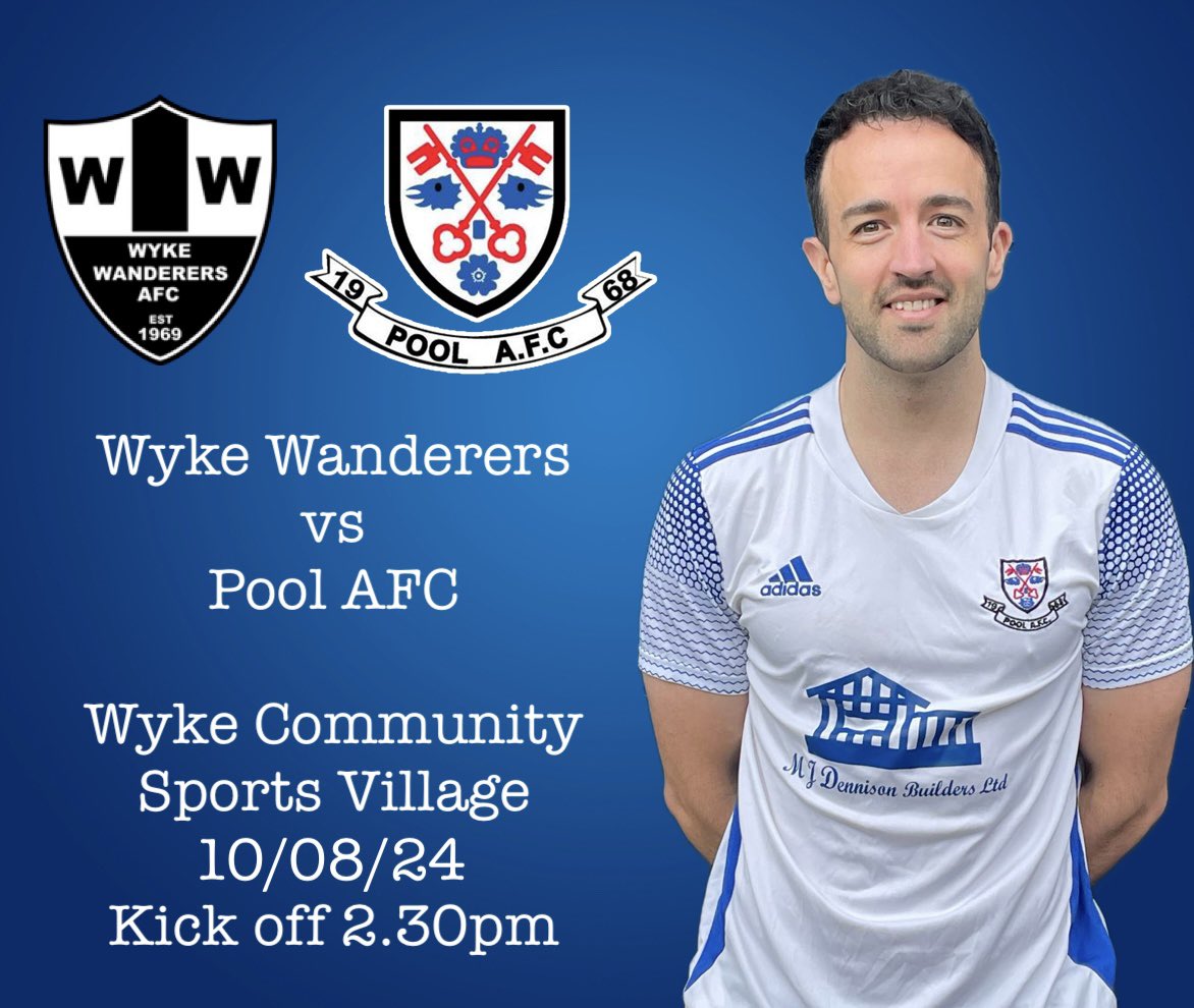 And so it begins…

Our first team kick off their 2024/25 West Yorkshire Premier League campaign with a trip to face <a href="/wyke_wanderers/">Official Wyke Wanderers AFC</a> on Saturday afternoon.

#APAW #PoolAFC  <a href="/WYAFLOfficial/">WYAFL</a>