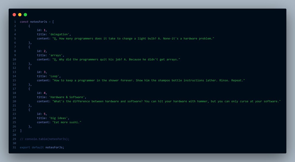 mussa_chitemo's tweet image. Day 06 of #30DaysOfReactjs
⚡Completed keeper exercise of the day
With props and map