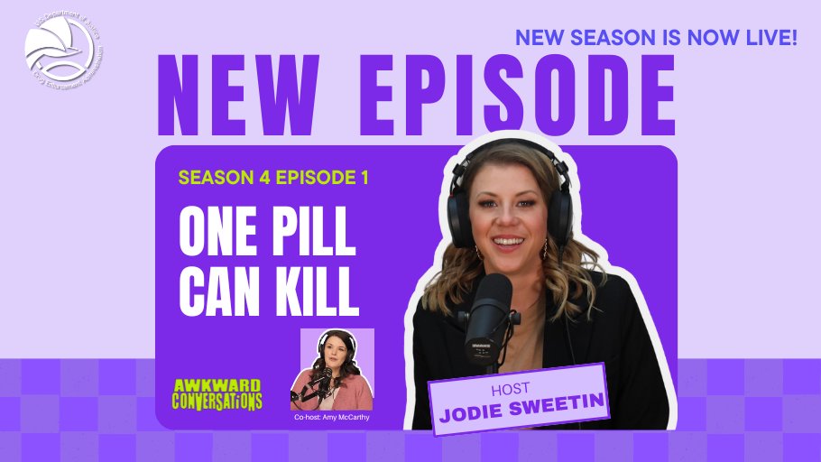 DEAHQ's tweet photo. #DEAHQ Sr. Prevention Program Manager Rich Lucey & Sr. Research Chemist Joe Bozenko join #jodiesweetin & #amymccarthylicw on #AwkwardConversations to talk all things #fentanyl.
Watch now:
https://t.co/091rtCQiSu https://t.co/poQUllQWzI
