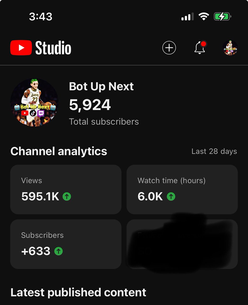 BotUpNext1's tweet image. One of my goals I set for myself was to hit 10k Subs on YouTube before NBA 2k25. I will fail but it’s 1000 percent my fault for not prioritizing this account. I’ll be locked in for NBA 2K25 and I’ll publicly say we are aiming for 25k Subs 😈. LOCKED IN!!

#botupnext