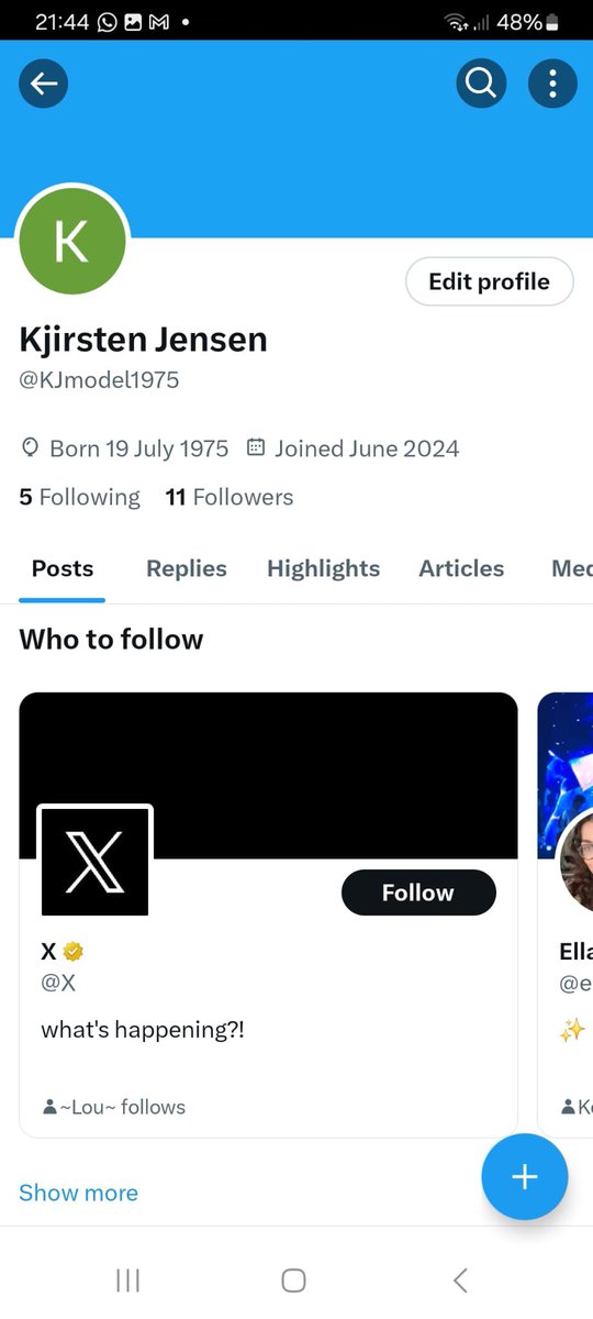 Please report this fake account it is not mine or created by me <a href="/KJmodel1975/">Kjirsten Jensen</a>