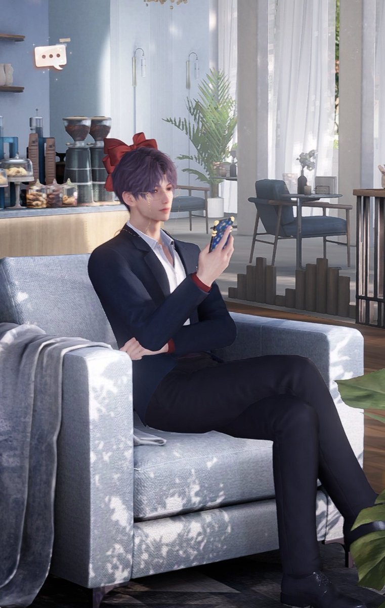 Conch1002's tweet image. I think my Rafayel likes the new bowtie 🫦 ✨
He so cute🥺🥰 🫶