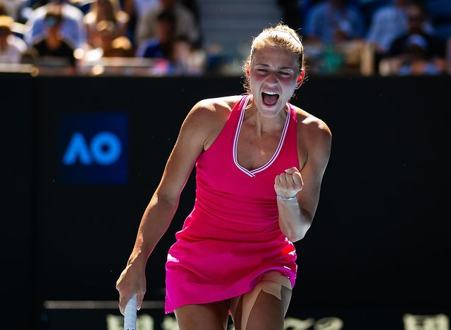 KOSTYUK WINS THE UKRAINIAN BATTLE IN TORONTO !

[11] Marta Kostyuk 🇺🇦 defeats Elina Svitolina 🇺🇦 6-2, 2-6, 6-2 and moves to the next round in Toronto 🇨🇦.

She will face [8] Emma Navarro 🇺🇸.

#WTA1000 | #NBO24