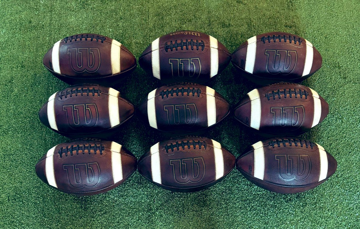 GrippyFBprep's tweet photo. Coach @SchatzmanMike and the @WTHSMinutemen prepped and ready for week 0!!! Best of luck this season fellas!! 🏈 🤝🏼 
#footballprep #wilson #wilsongst #footballmud #prepyourballs #qb1 #footballs #hsfootball #fridaynightlights #ifyouthrowyouknow #getgrippy https://t.co/WVEastzlDo