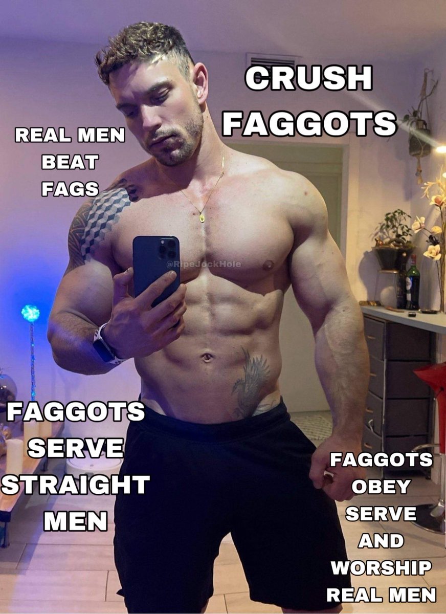 ripejockhole's tweet photo. Fäggots don’t have rights https://t.co/oKeECOvbwn