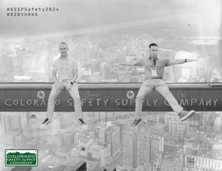 valerie_vboyd's tweet image. All smiles and all in for safety! Chance and Eric @820thRHS Grateful to you two for making memories and commitments at ASSP. Together, we're building safer futures. #GroupPower #SafetyGoals #ASSPSafety" #Coloradosafetysupply #820thRHS