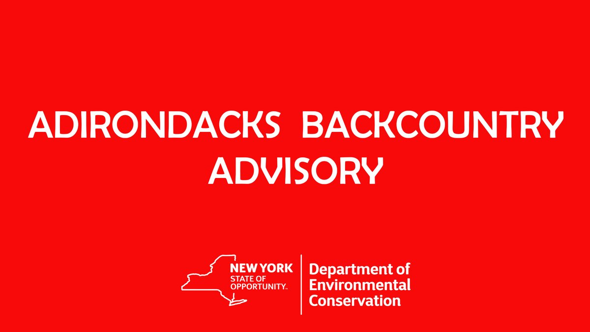🚨 Adirondack Advisory 🚨
A Flood Watch is in effect beginning Friday a.m. with 2-4" of rain forecast for the region. Heavy rain will lead to backcountry flooding of streams, rivers, and ponds, and water crossings will be impassable. Conditions will be conducive to hypothermia.