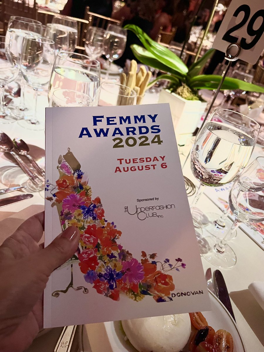HelenSanchez11's tweet photo. Congratulations to all the honorees at the 2024 Femmy Awards. A special thank you to Tina Wilson for hosting this event and the kind invitation. #femmyawards https://t.co/tJGkKkZdAE
