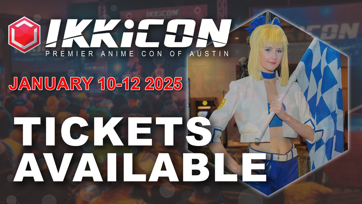 IKKiCON's tweet image. 🎟️🚀 Ticket prices for IKKiCON 2025 are on the rise! Don&apos;t miss out on the fun—secure your passes before January 11th and save! #IKKiCON2025 #AnimeCon #TicketAlert

ikkicon.com/tickets