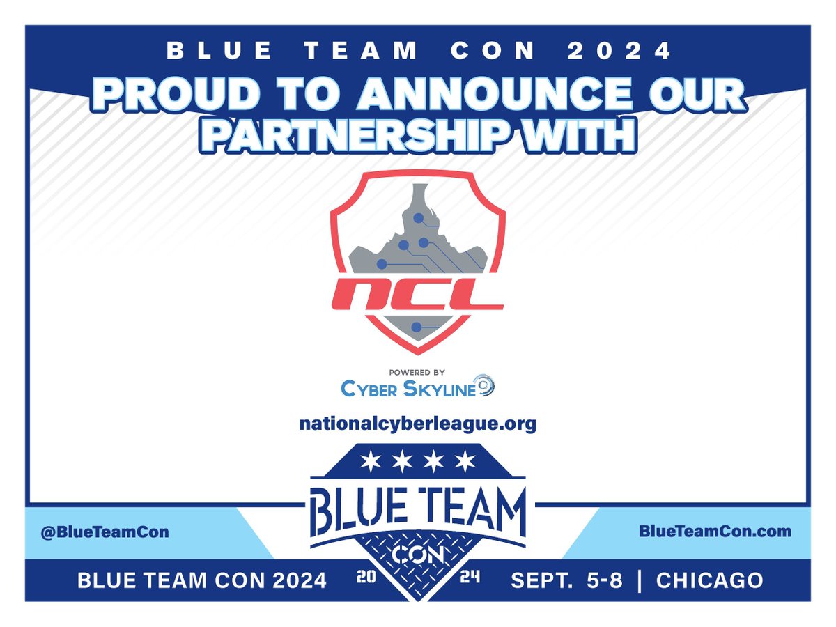 Blue Team Con tweet media