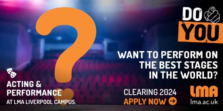 lmauniofficial's tweet image. 2024 clearing is still open! If you want to pursue a career in acting and start your training this September, click the link in our bio and apply for clearing before it's to late! #performingarts #actingperformance #badegree