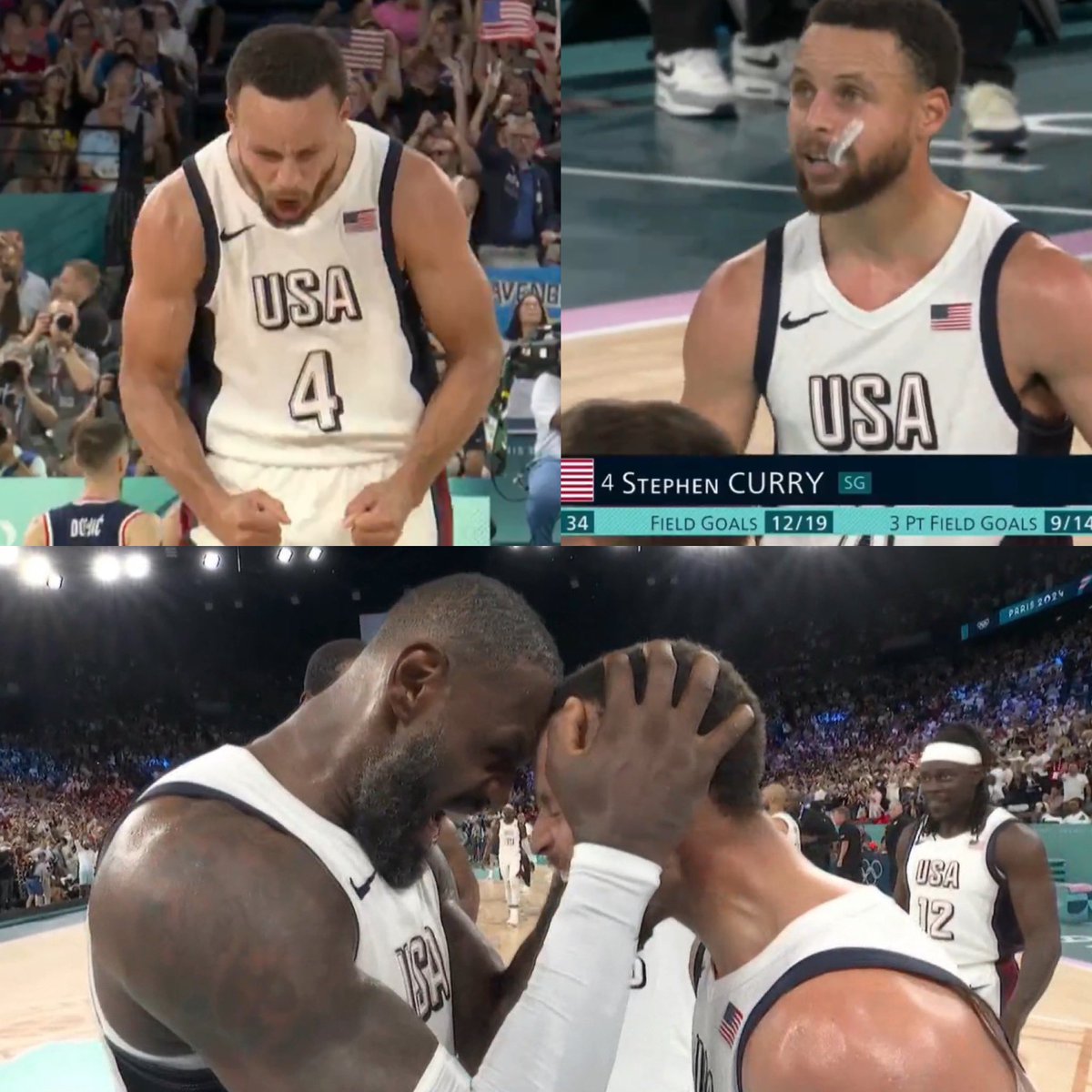 balldontstop's tweet photo. Steph Curry just had one of the biggest games of his career. Serbia had the US on the ropes but he put his country on his back and tilted the game on all jumpers and skill. Legendary. https://t.co/syMByjy1St